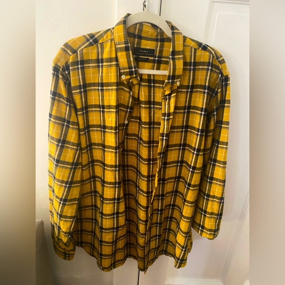 Zara Shirts Zara Mens Flannel Shirt Poshmark